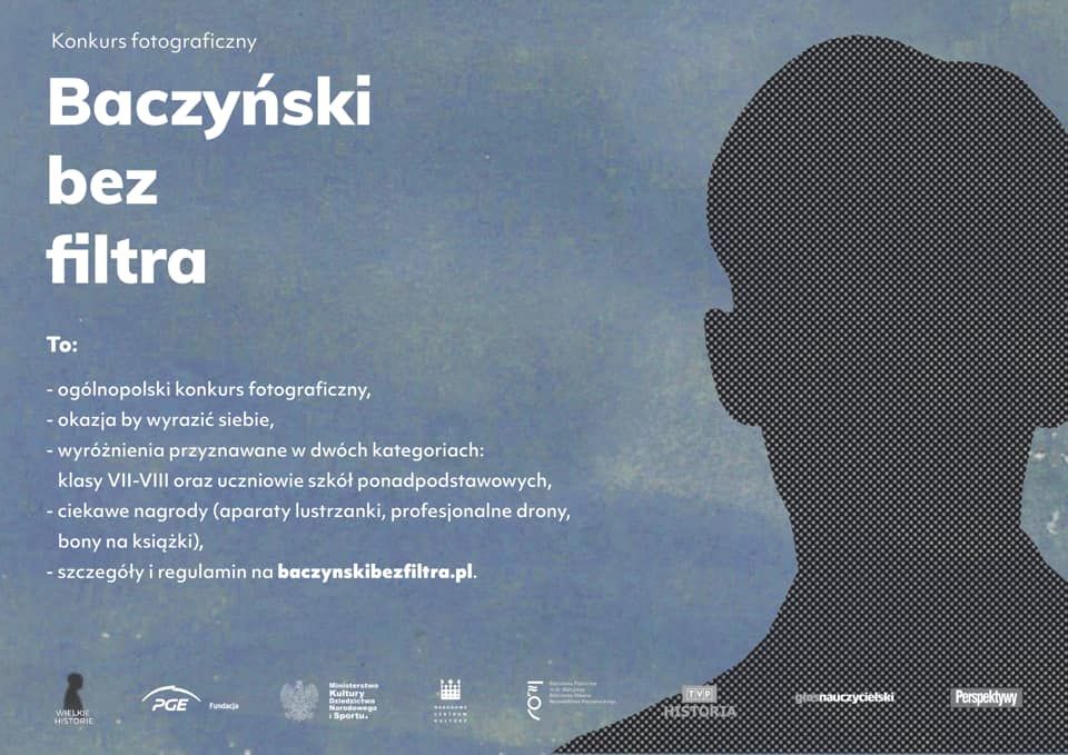 Konkurs fotograficzny "Baczyński bez filtra"
